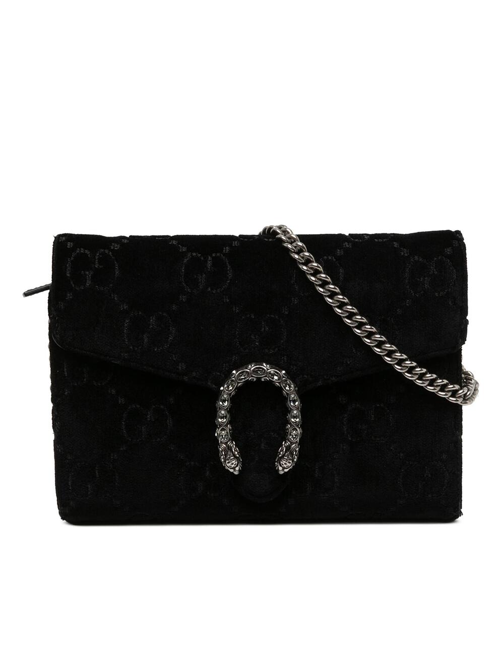 Gucci Gg Velvet Dionysus Wallet On #375502G79B
